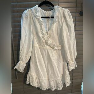 INDIKAH White Lace Dress